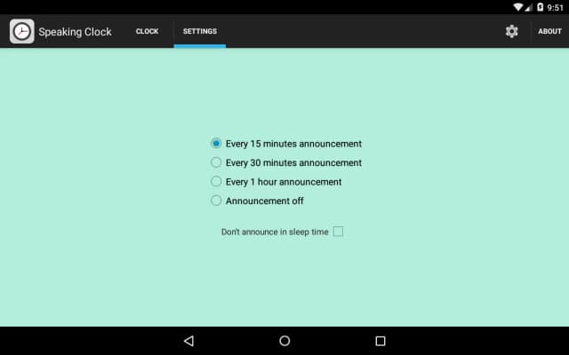 ঘড়ি Bangla Talking Clock screenshot 1