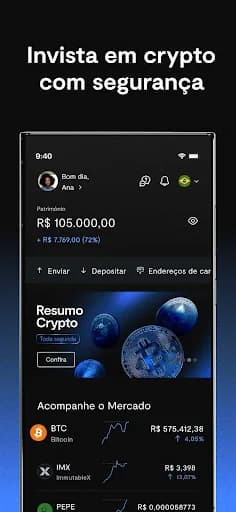Mynt: Bitcoin, ETH, SOL e mais screenshot 1
