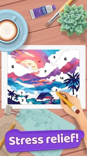 Gallery: Color by number game screenshot 3