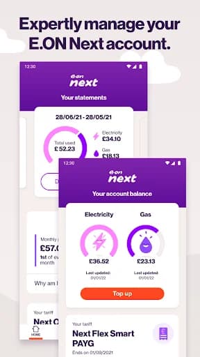 E.ON Next screenshot 2