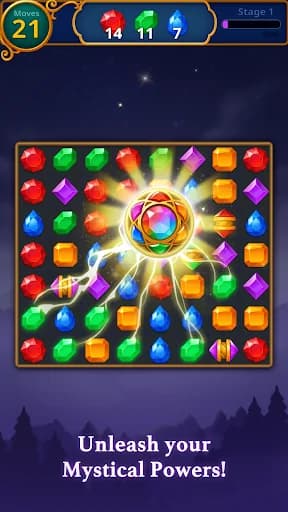 Jewels Magic: Mystery Match3 screenshot 2