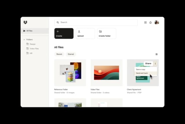 Dropbox screenshot 4