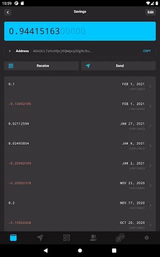 MyMonero: Send money privately screenshot 1