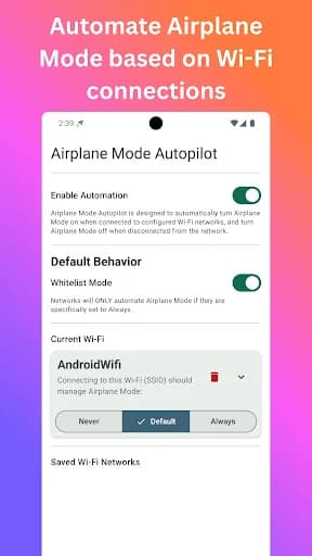 Airplane Mode Autopilot screenshot 1