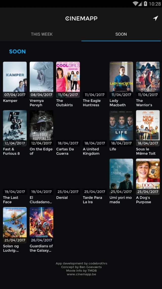 Cinemapp screenshot 3