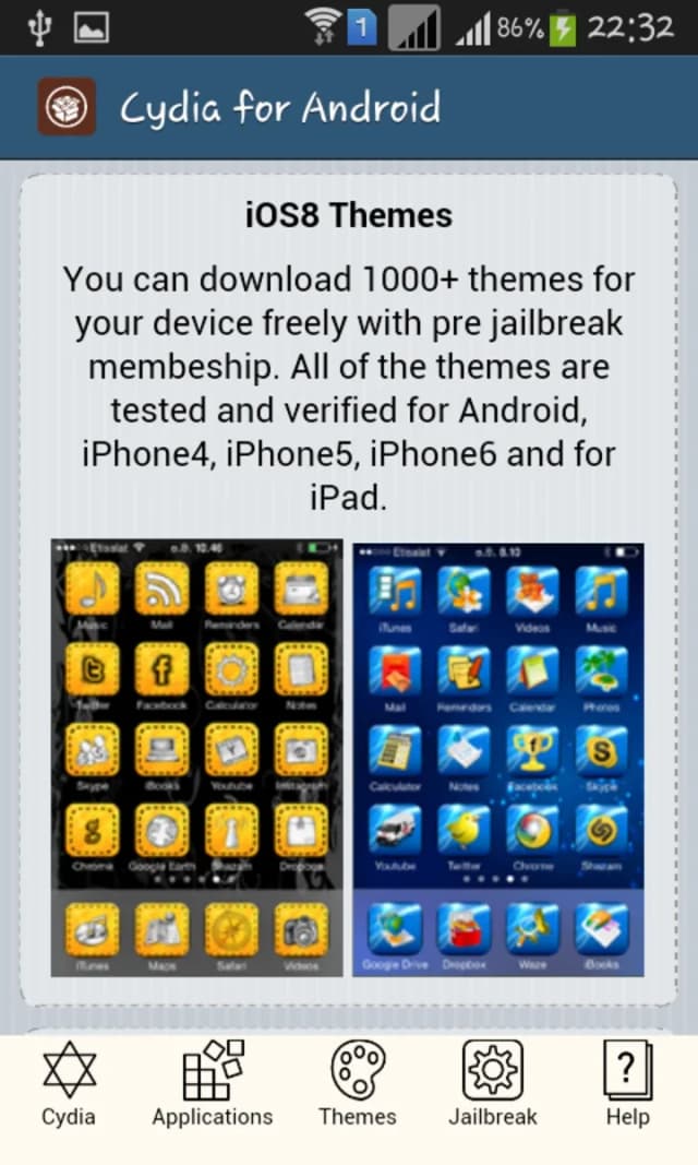 Cydia screenshot 4