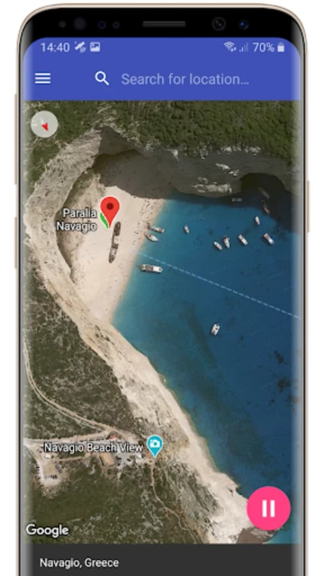 Fake GPS Location PROFESSIONAL screenshot 1