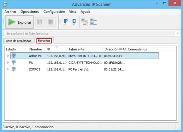 Advanced IP Scanner screenshot 4