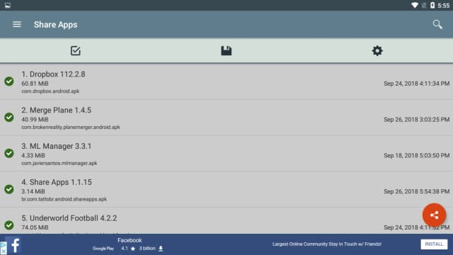 Share Apps screenshot 3