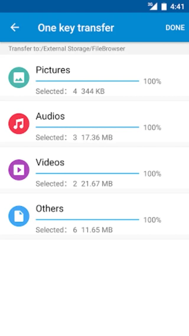 Moto File Manager screenshot 1