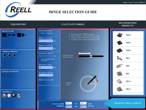 دليل اختيار مفصلات Reell screenshot 6