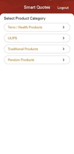 e-Quote screenshot 2