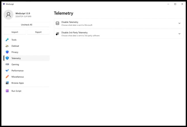 WinScript screenshot 6