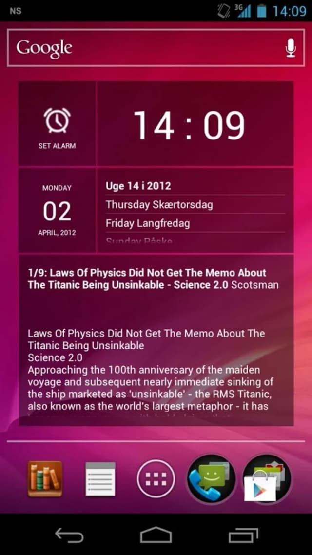 Glass Widgets screenshot 2