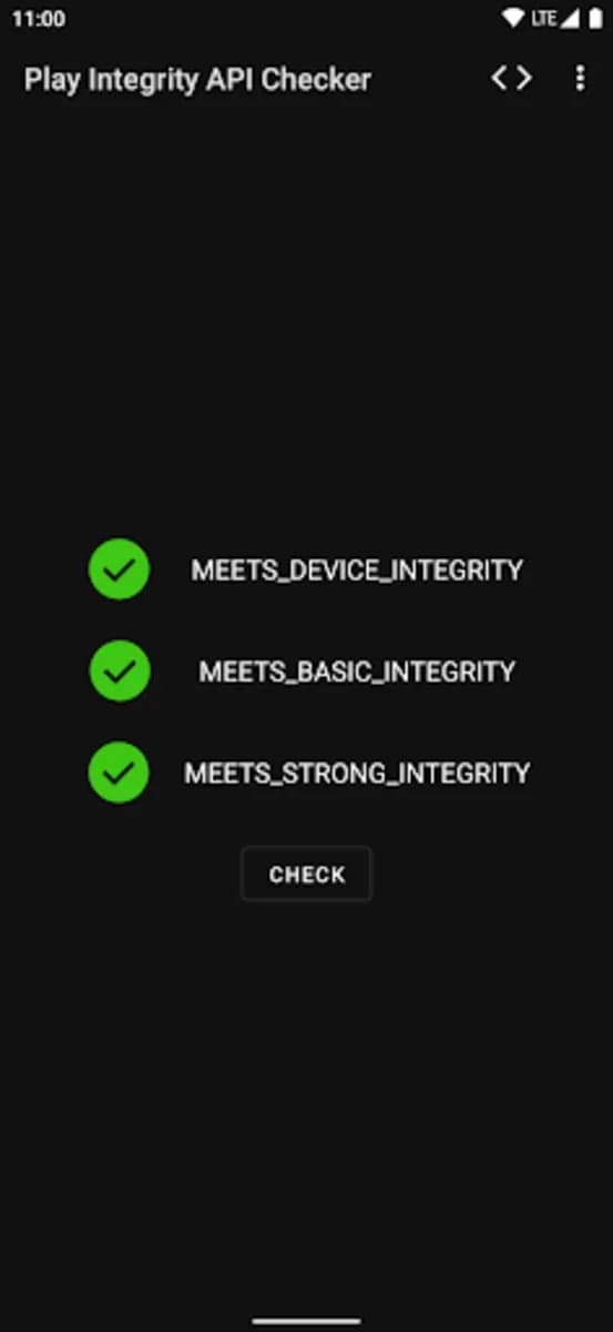 Play Integrity API Checker screenshot 3