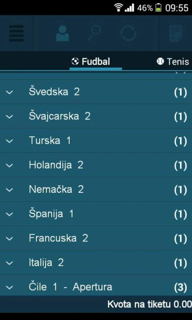 MozzartBET screenshot 1