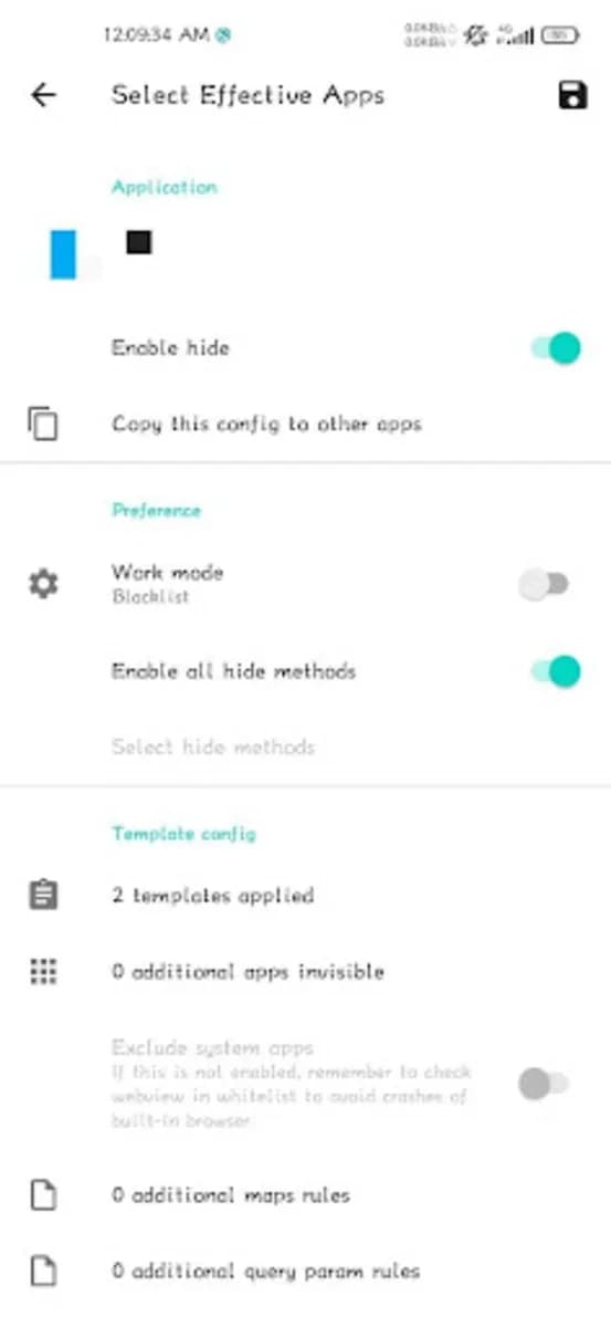 Hide My Applist screenshot 1