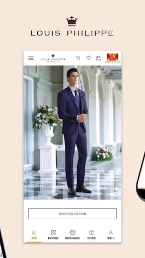 Louis Philippe Shopping App screenshot 2