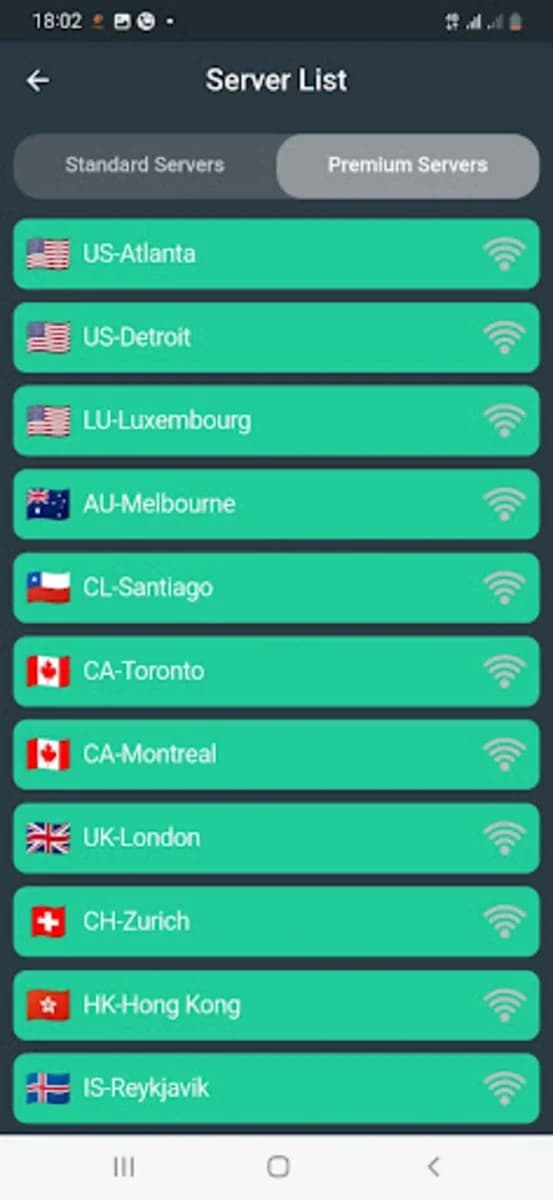 VPN Cat master screenshot 2