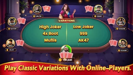 Teenpatti Multiplayer screenshot 4