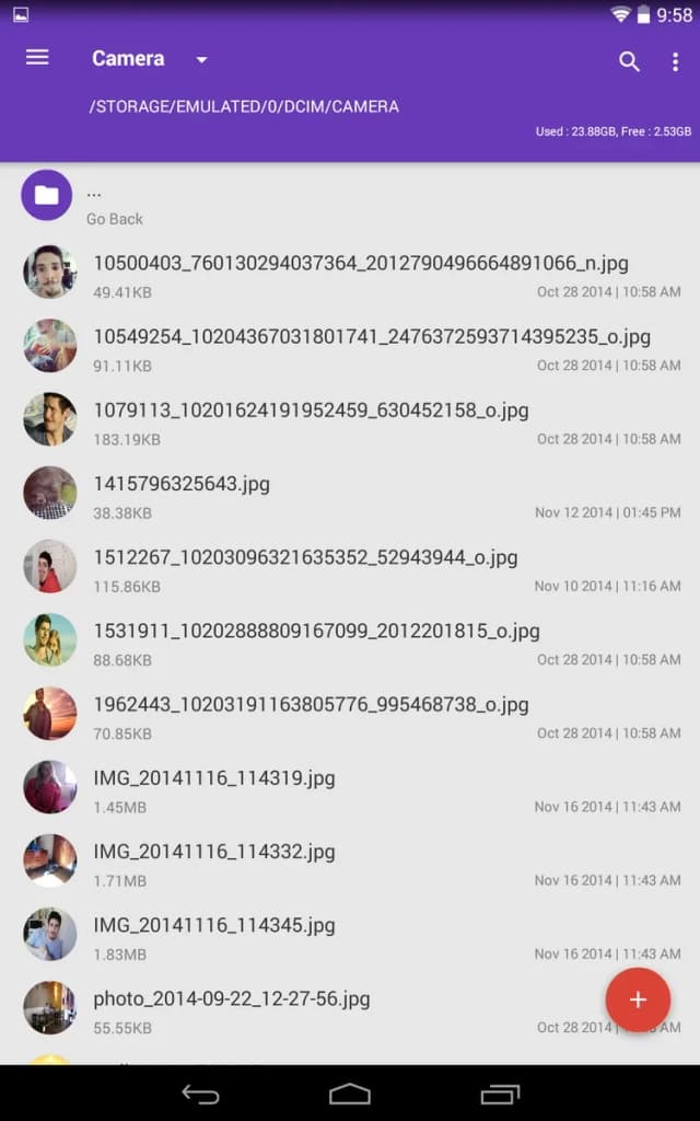 Amaze File Manager screenshot 1