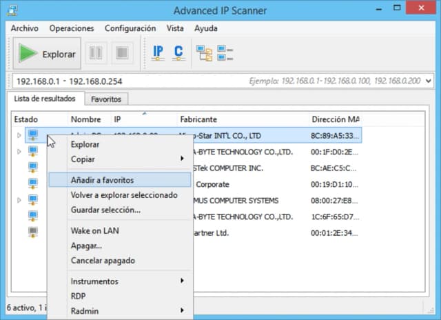Advanced IP Scanner screenshot 3