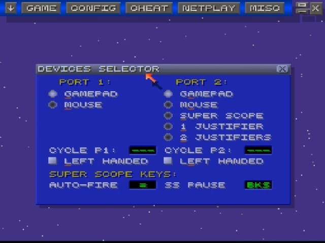 ZSNES screenshot 6