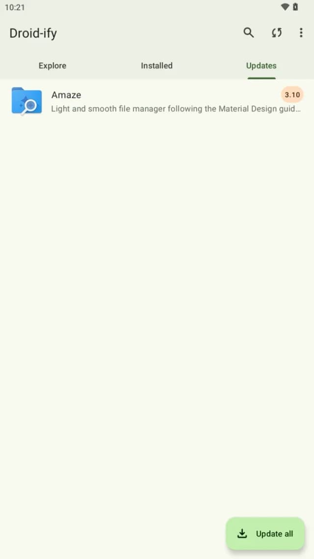 Droid-ify screenshot 3