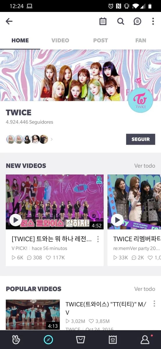 V LIVE - Star Live App​​ screenshot 1