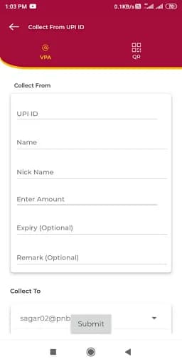 BHIM PNB screenshot 4