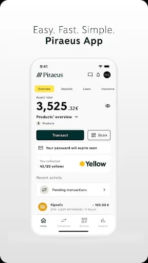 Piraeus app screenshot 1