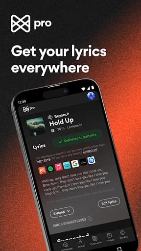 Musixmatch Pro screenshot 1