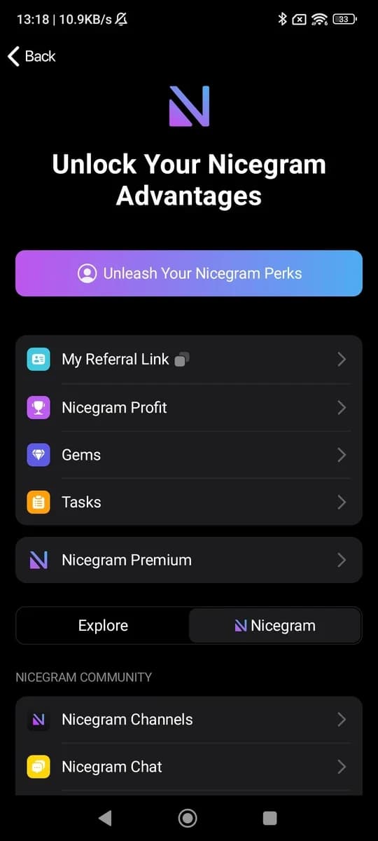 Nicegram: Web3 for Telegram X screenshot 6