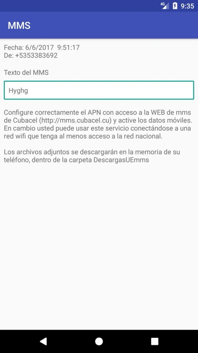 Útil ETECSA screenshot 2