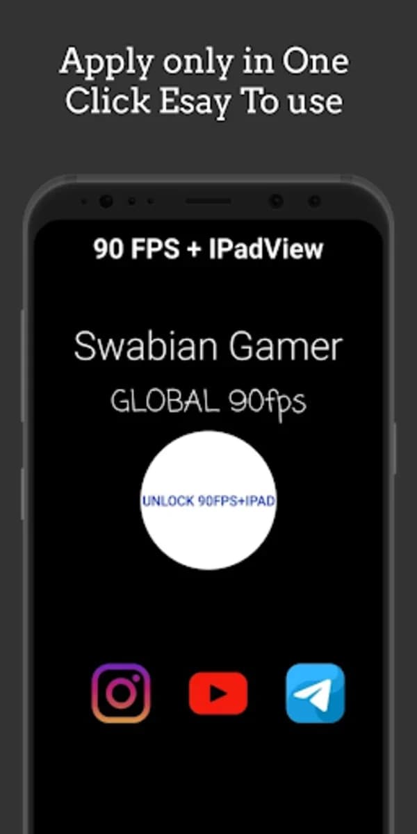 IPAD VIEW and GFX Tool 90 FPS screenshot 1