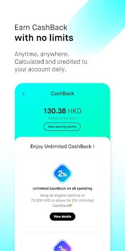 Mox Bank screenshot 3
