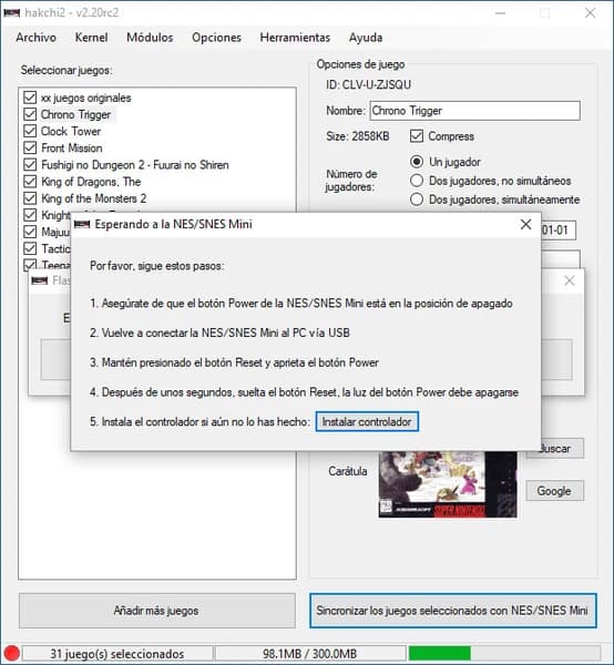 Hakchi2 screenshot 3