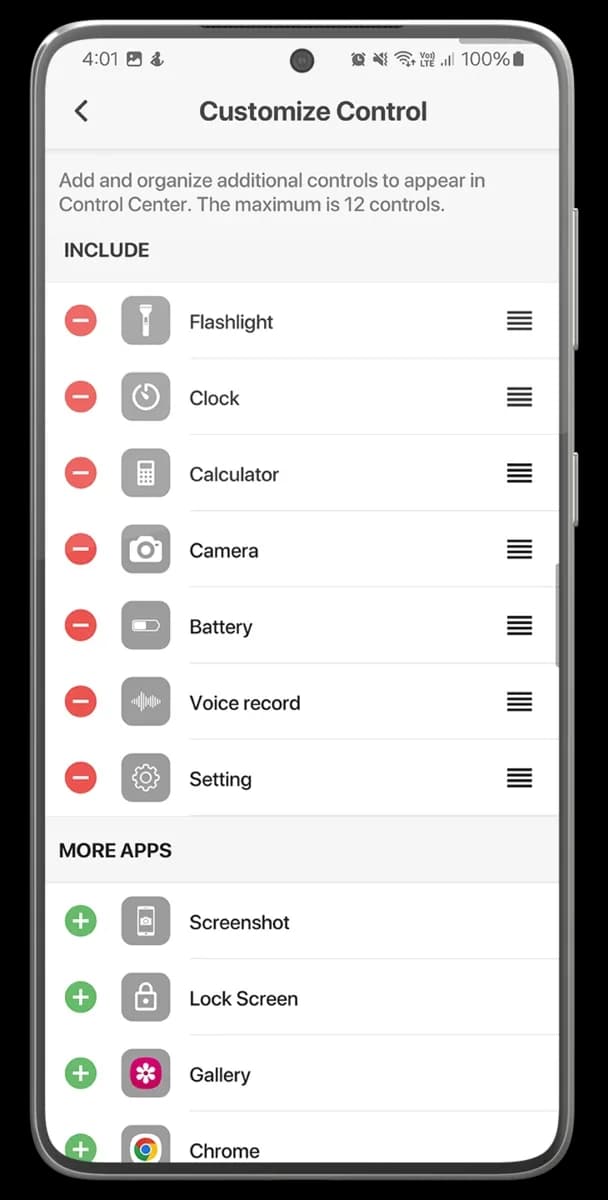 Control Center iOS 18 - Easy iOS Control Center screenshot 4
