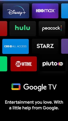 Google TV screenshot 1