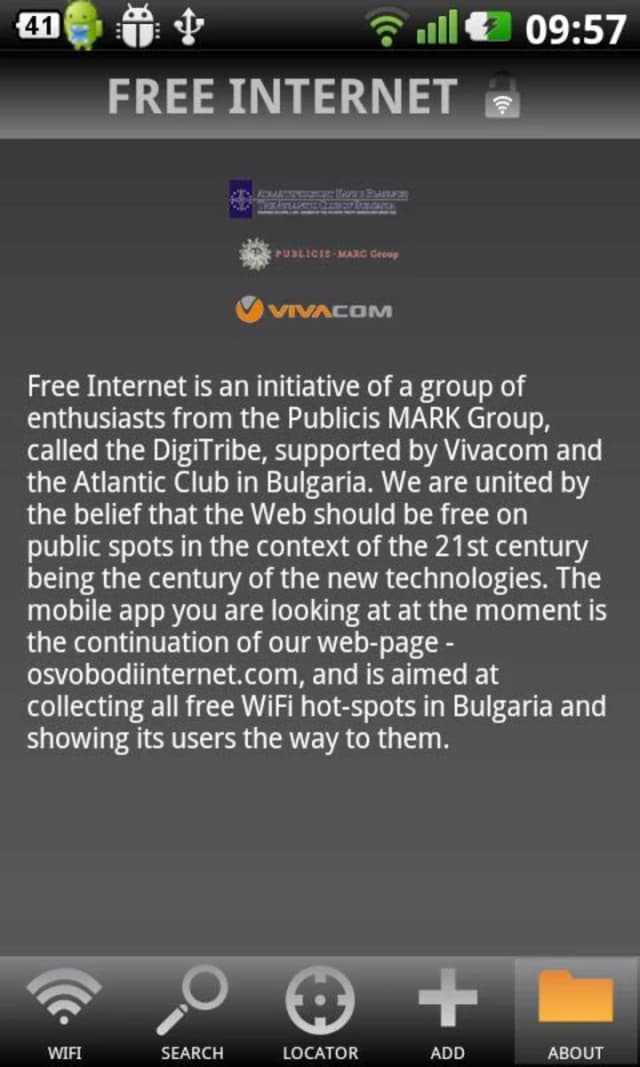 Free Internet screenshot 1