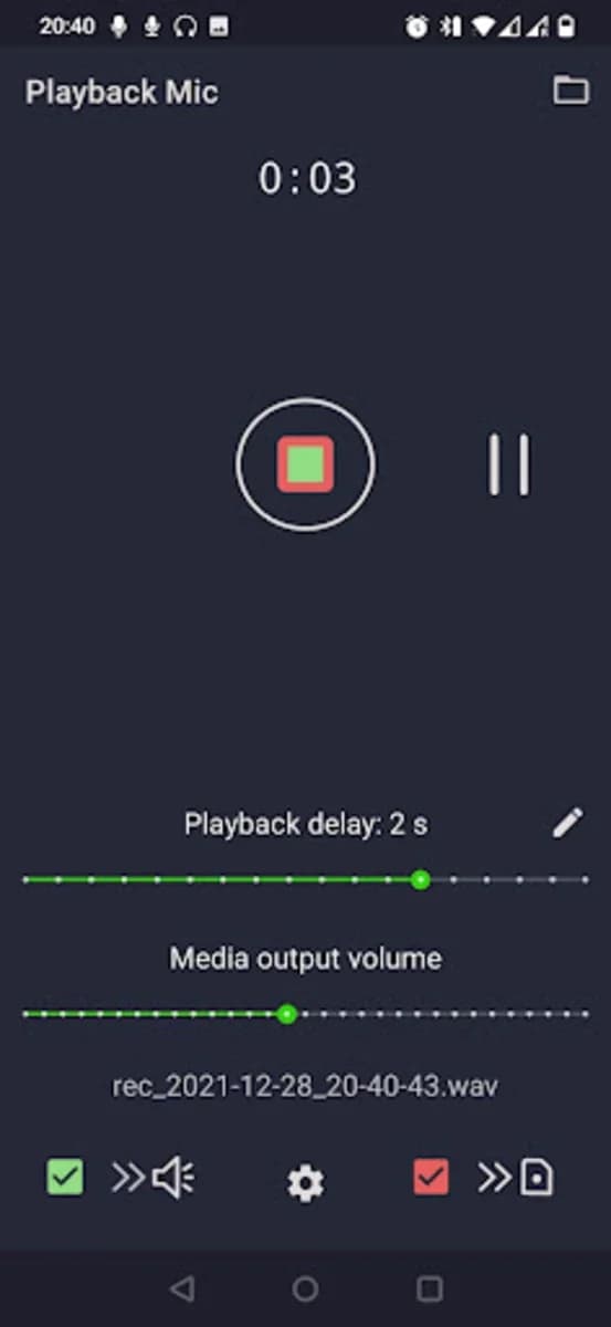 Playback Mic screenshot 3