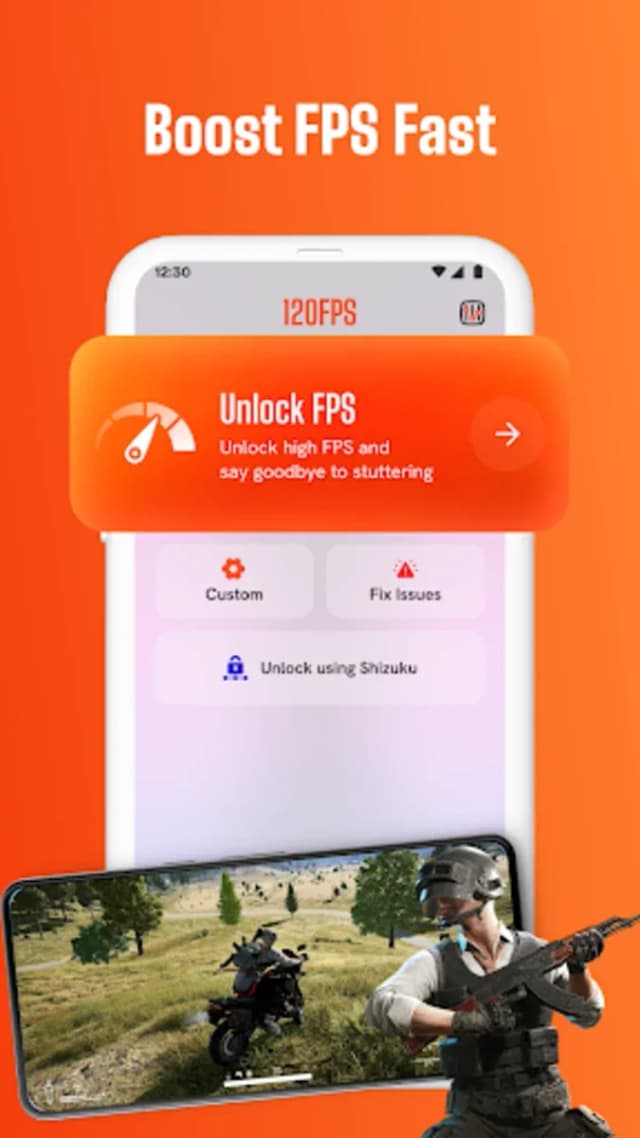 120 FPS Booster - FPS Unlocker screenshot 1