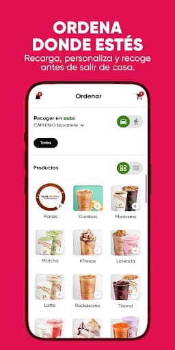 CAFFENIO app screenshot 1