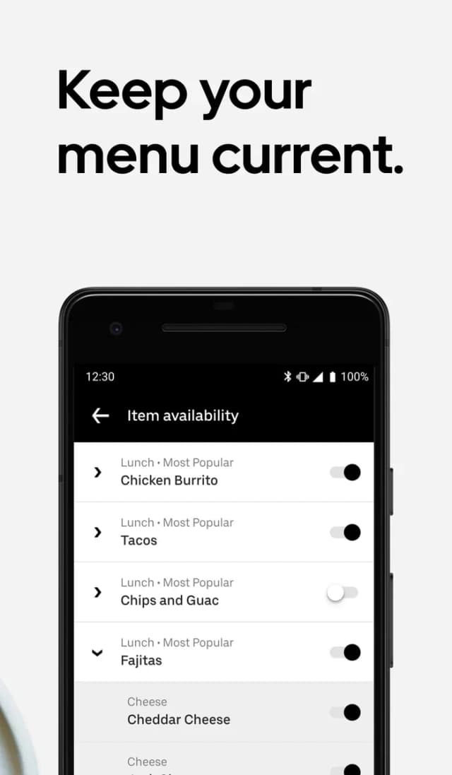 Uber Eats for Restaurants screenshot 1