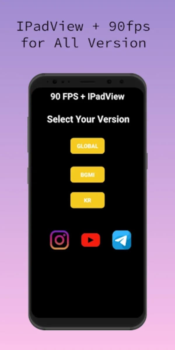 IPAD VIEW and GFX Tool 90 FPS screenshot 2