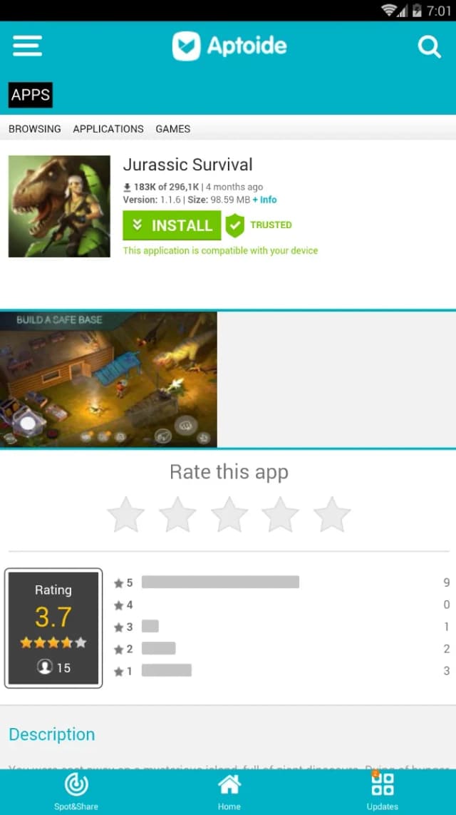 Aptoide Lite screenshot 5