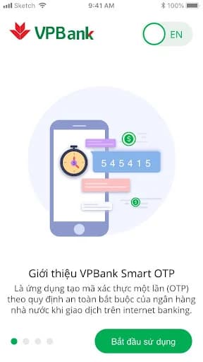 VPBank Smart OTP screenshot 2