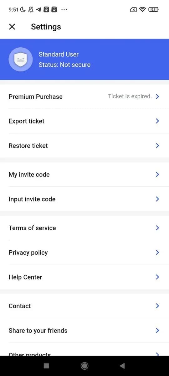 Veilduck VPN screenshot 3