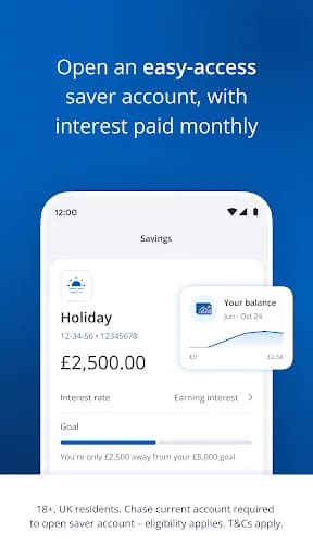 Chase UK screenshot 3