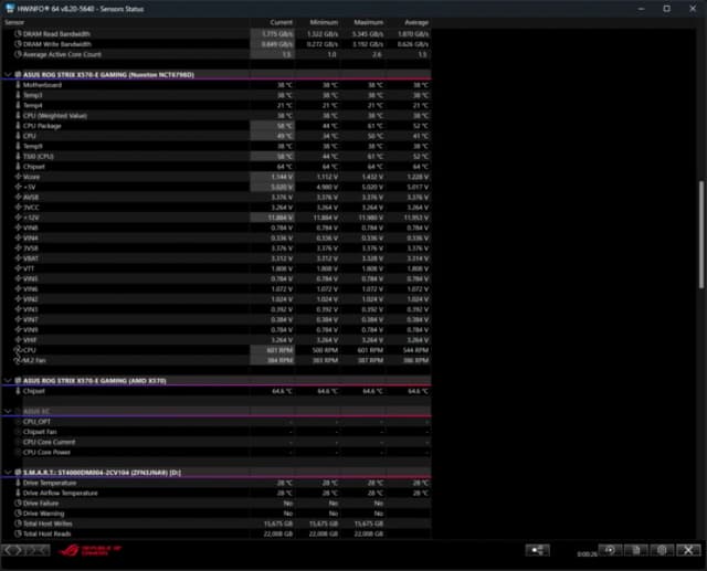 HWiNFO screenshot 3